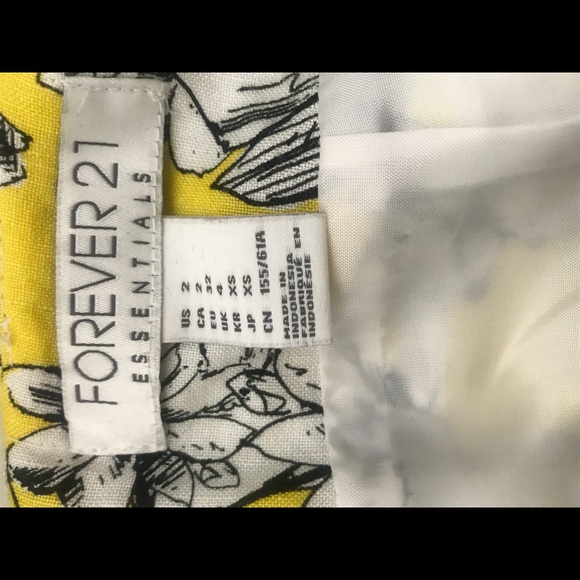 Forever 21 Floral Pencil Skirt - Picture 3 of 4